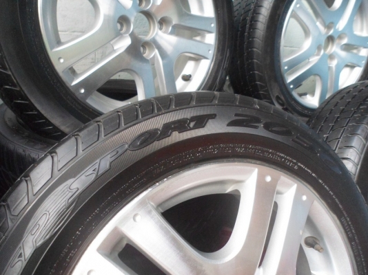 แม๊คเดิมjazzพร้อมยาง185/60/15 ขาย5,200฿