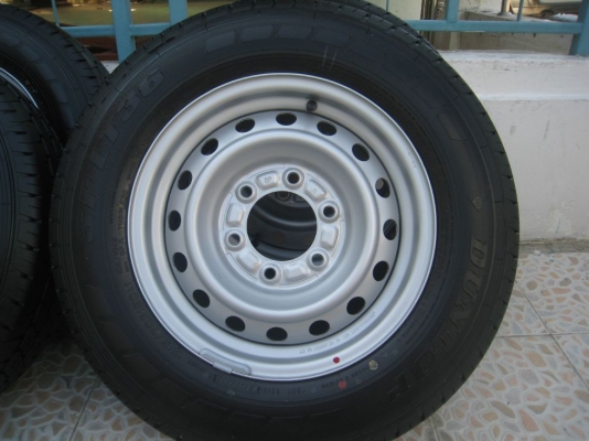 ขายกะทะล้อ isuzu d-max 15" 6/139 +ยางป้ายแดงปี 12(081-3747940)