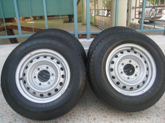 ขายกะทะล้อ isuzu d-max 15" 6/139 +ยางป้ายแดงปี 12(081-3747940)