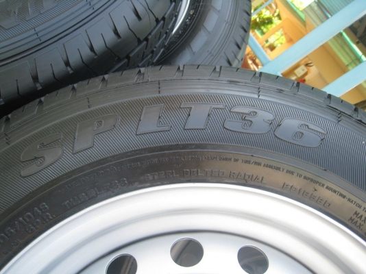 ขายกะทะล้อ isuzu d-max 15" 6/139 +ยางป้ายแดงปี 12(081-3747940)
