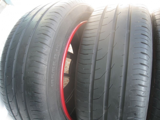 ขายล้อแม็ก zona 15"  4/100 et38 +ยางปี10 (081-3747940)