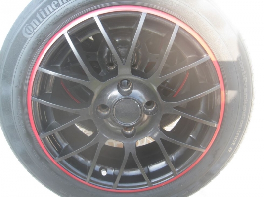 ขายล้อแม็ก zona 15"  4/100 et38 +ยางปี10 (081-3747940)