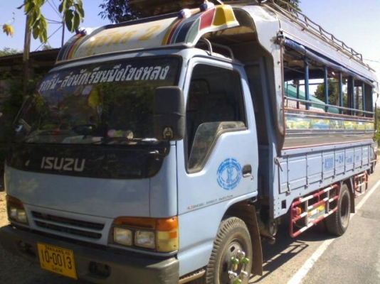 NPR120 ห้างแท้ฝาขาว พร้อมหลังคาโดยสาร ทะเบียนเต็ม