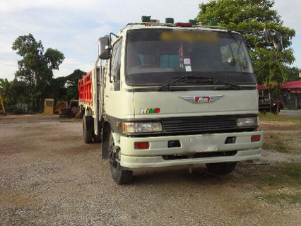 ขายรถหกล้อดั๊มพ์ HINO3H รถห้างแท้ เครื่อง 195 แรง พวงมาลัยพาวเวอร์ ยาง 9.00 เบรกจิฟฟี่ เครน 3.5 ตัน กระบะดั๊มพ์