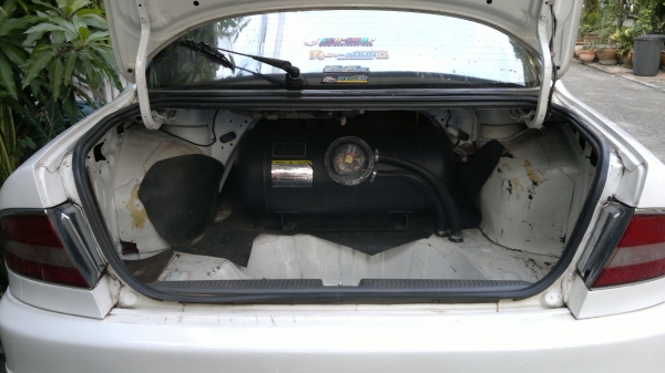 ขายมิซู กาแล้นอัลติม่า เครื่อง4g63 เกียร์ออโต้ ติดแก๊สหัวฉีด เบรคABSดิส4ล้อ