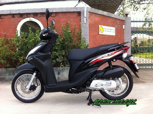 ขาย honda spacy-i สีดำ จด 5 เมษายน 2556 ไมล์ 4,200 โล