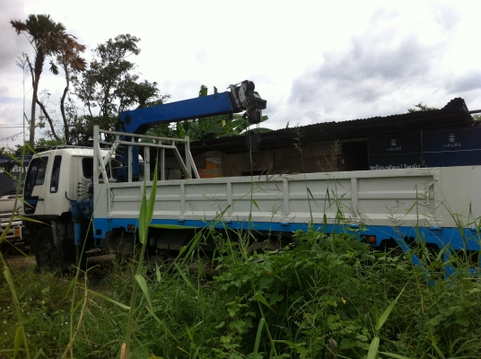 ขายรถ 6 ล้อ กระบะคาร์โก้ ติดตั้งเครน TADANO 5 ตัน 3 ชัก 4 ปลอก HINO FF1J รถสวย รีบจองด่วน