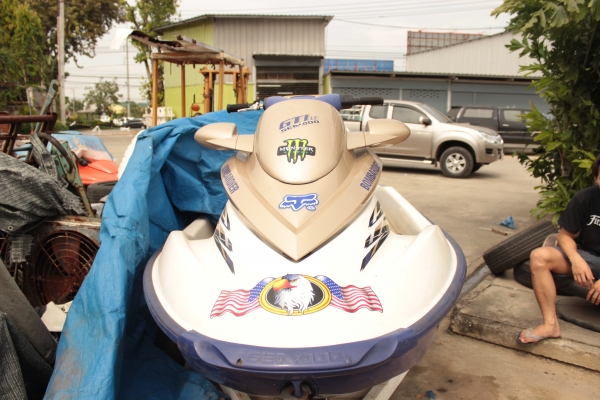 ขายเจ็ทสะกี seadoo GTI ปี 2002 เครื่อง720cc. ราคา 150,000บาท