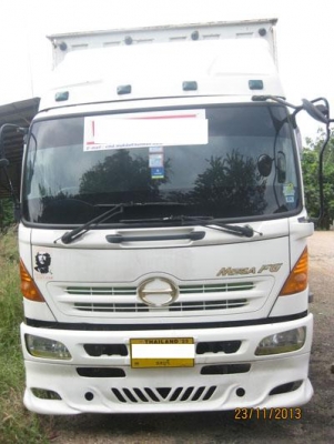 ขาย Hino mega FG1J ปี 51 212 แรง หกล้อตู้สิบบาน 7.2 m สวยมาก โทร 088-4501277