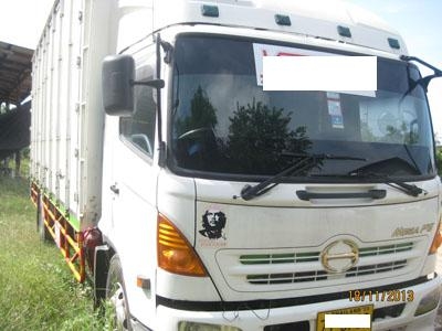 ขาย Hino mega FG1J ปี 51 212 แรง หกล้อตู้สิบบาน 7.2 m สวยมาก โทร 088-4501277