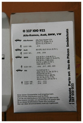 คอล์ย bosch แท้สำหรับ Alfa Romeo, Audi, BMW VW
