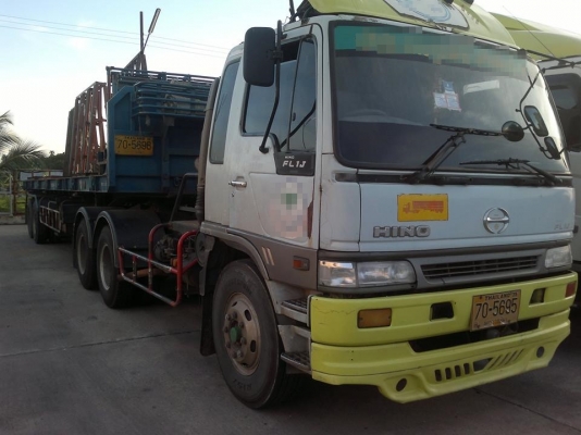 ขายด่วน  รถสิบล้อหัวลาก  HINO  FL  1J  220แรง พร้อมหาง 2เพลา   สภาพดี  พร้อมใช้งาน