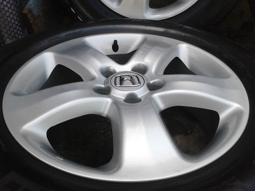 แม็ก Honda CRV 5ก้าน ขอบ 17-5-114.3+ยาง มิชลิน 225-65-17 พร้อมใช้ 4วง แม็ก Honda CRV 5ก้าน ขอบ 17-5-114.3+ยาง มิชลิน 225-65-17 พร้อมใช้ 4วง