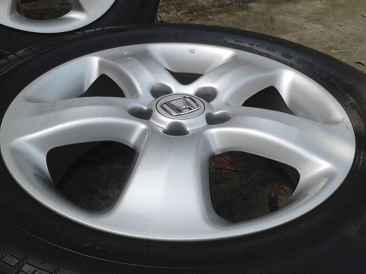 แม็ก Honda CRV 5ก้าน ขอบ 17-5-114.3+ยาง มิชลิน 225-65-17 พร้อมใช้ 4วง แม็ก Honda CRV 5ก้าน ขอบ 17-5-114.3+ยาง มิชลิน 225-65-17 พร้อมใช้ 4วง