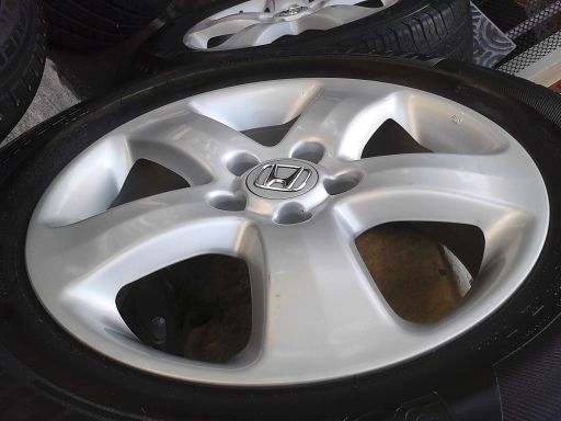 แม็ก Honda CRV 5ก้าน ขอบ 17-5-114.3+ยาง มิชลิน 225-65-17 พร้อมใช้ 4วง แม็ก Honda CRV 5ก้าน ขอบ 17-5-114.3+ยาง มิชลิน 225-65-17 พร้อมใช้ 4วง