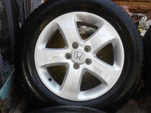 แม็ก Honda CRV 5ก้าน ขอบ 17-5-114.3+ยาง มิชลิน 225-65-17 พร้อมใช้ 4วง แม็ก Honda CRV 5ก้าน ขอบ 17-5-114.3+ยาง มิชลิน 225-65-17 พร้อมใช้ 4วง