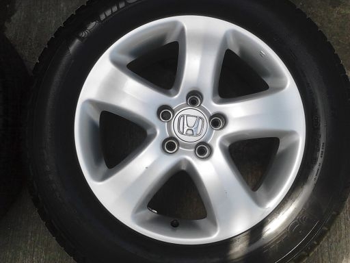 แม็ก Honda CRV 5ก้าน ขอบ 17-5-114.3+ยาง มิชลิน 225-65-17 พร้อมใช้ 4วง แม็ก Honda CRV 5ก้าน ขอบ 17-5-114.3+ยาง มิชลิน 225-65-17 พร้อมใช้ 4วง