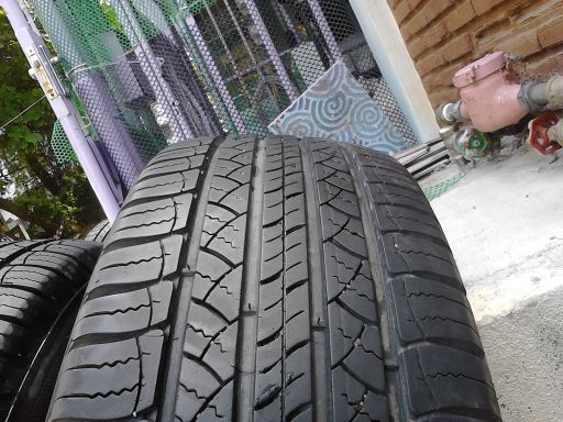 แม็ก Honda CRV 5ก้าน ขอบ 17-5-114.3+ยาง มิชลิน 225-65-17 พร้อมใช้  4วง