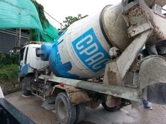 รถโม่ปูน 6ล้อ รุ่น สิงห์ไฮเทค