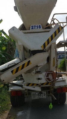 รถโม่ปูน 6ล้อ รุ่น สิงห์ไฮเทค