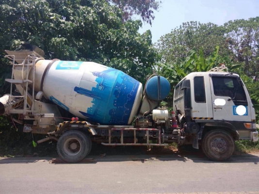 รถโม่ปูน 6ล้อ รุ่น สิงห์ไฮเทค