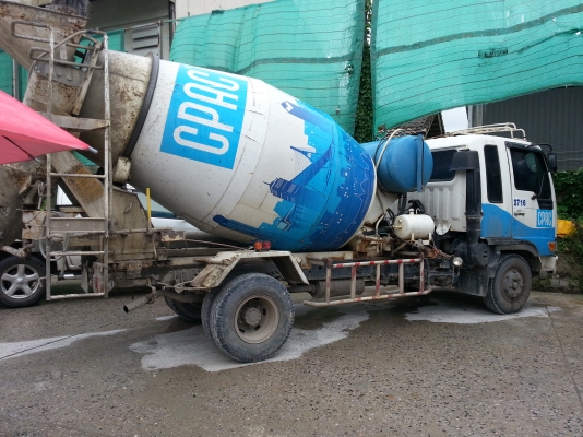 รถโม่ปูน 6ล้อ รุ่น สิงห์ไฮเทค