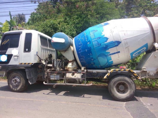 รถโม่ปูน 6ล้อ รุ่น สิงห์ไฮเทค