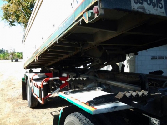 เจ้าของขายด่วน รถสิบล้อ HIno MEGA FM 220 แรงพ่วงแม่ลูก 2คาน ดั้ม อู่พุแค  เอกสารพร้อมโอน