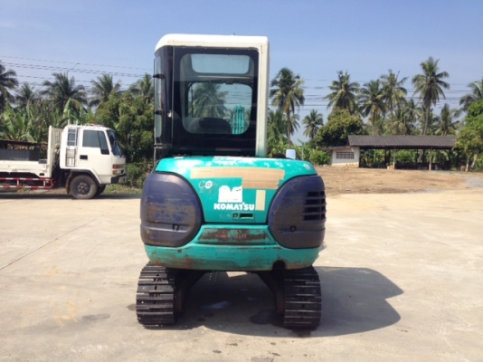 รถขุด แบคโฮล KOMATSU PC35R-8 มีหัวเก๋ง นำเข้า มือสองจากญี่ปุ่นแท้ๆ