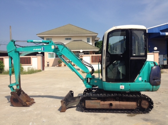 รถขุด แบคโฮล KOMATSU PC35R-8 มีหัวเก๋ง นำเข้า มือสองจากญี่ปุ่นแท้ๆ