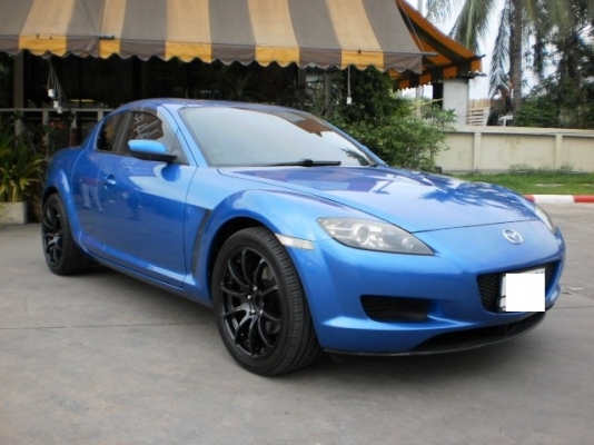 MAZDA RX-8 1.3 ปี2006 AUTO ตัวtop มีจอDVD รถสีเดิม เครื่องแน่น MAX18&quot;ใหม่ เช็คระยะตลอด
