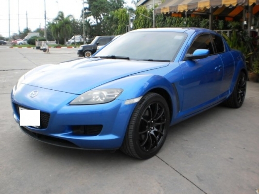 MAZDA RX-8 1.3 ปี2006 AUTO ตัวtop มีจอDVD รถสีเดิม เครื่องแน่น MAX18&quot;ใหม่ เช็คระยะตลอด