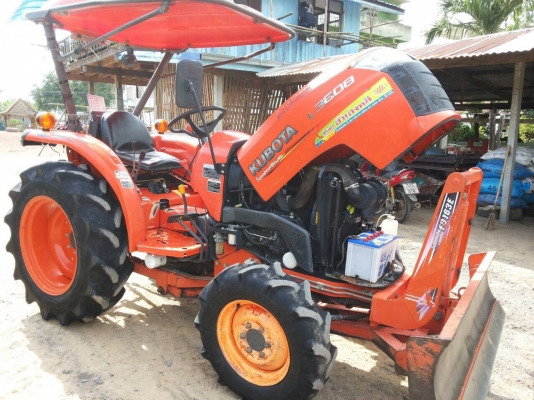 ปัญญาแทรคเตอร์มาแล้ว...จัดมาตามคำเรียกร้อง นางฟ้า คูโบต้า L3608 ใบมีดตราช้าง รถไร่