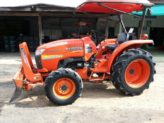 ปัญญาแทรคเตอร์มาแล้ว...จัดมาตามคำเรียกร้อง นางฟ้า คูโบต้า L3608 ใบมีดตราช้าง รถไร่