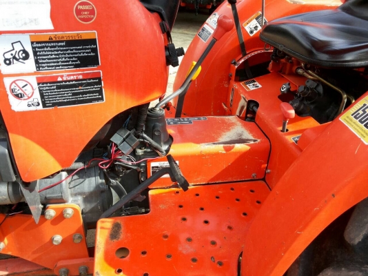 ปัญญาแทรคเตอร์มาแล้ว...จัดมาตามคำเรียกร้อง นางฟ้า คูโบต้า L3608 ใบมีดตราช้าง รถไร่