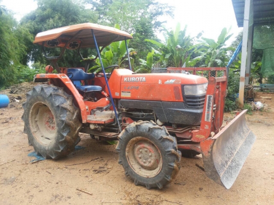 ปัญญาแทรคเตอร์มาแล้ว...จัดมาให้ครับ รีบโดยด่วน.คูโบต้า L4508 พร้อมใบมีดตราช้าง  ผาน CMT 6x24 รถไร่ สภาพสวยแบบเดิมๆเล่มพร้อมคับ