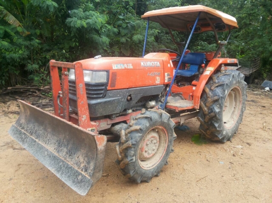 ปัญญาแทรคเตอร์มาแล้ว...จัดมาให้ครับ รีบโดยด่วน.คูโบต้า L4508 พร้อมใบมีดตราช้าง  ผาน CMT 6x24 รถไร่ สภาพสวยแบบเดิมๆเล่มพร้อมคับ