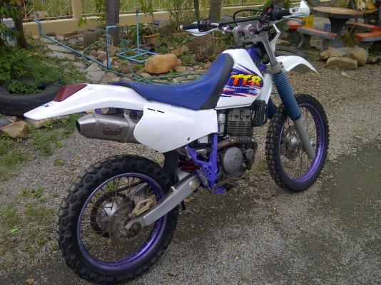 ttr 250 cc 2คัน ขายตามสภาพ เลิกขี่แล้ว