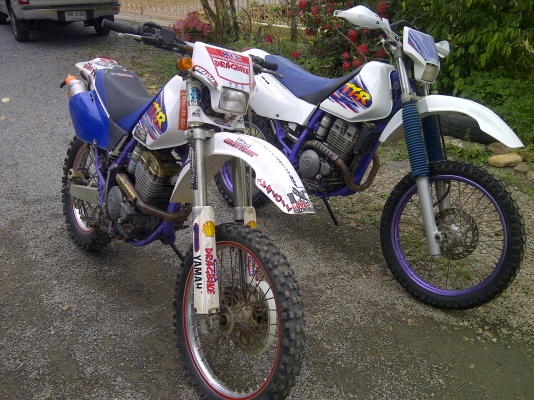 ttr 250 cc 2คัน ขายตามสภาพ เลิกขี่แล้ว