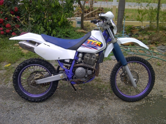 ttr 250 cc 2คัน ขายตามสภาพ เลิกขี่แล้ว