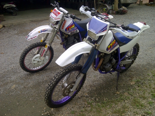 ttr 250 cc 2คัน ขายตามสภาพ เลิกขี่แล้ว