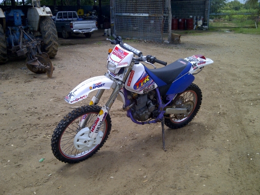 ttr 250 cc 2คัน ขายตามสภาพ เลิกขี่แล้ว