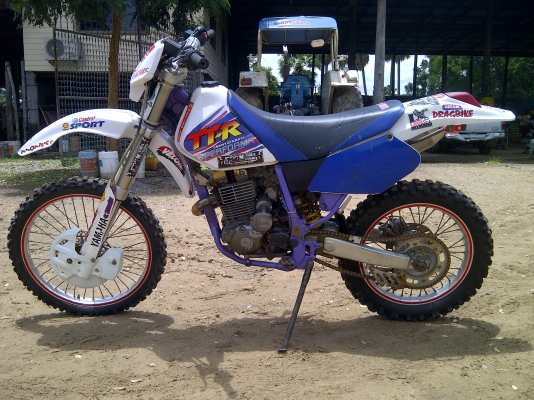 ttr 250 cc 2คัน ขายตามสภาพ เลิกขี่แล้ว