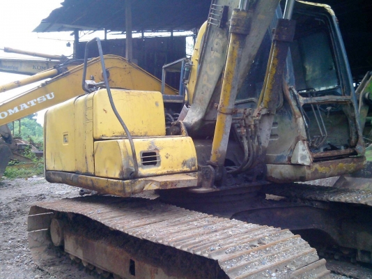 PC120-6 เล่มทะเบียน โซ่แผ่น สวย เครื่องมิตรซูๆรถสีไม่สวย