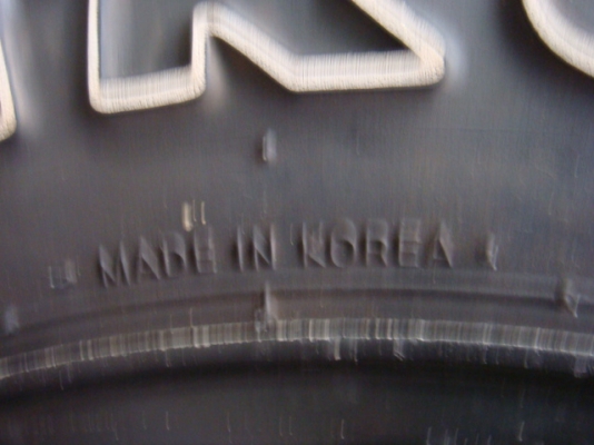 ขายถูกยาง hankook dynamic mt 30R15