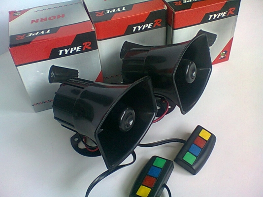 เสียงไซเรนเปลี่ยนได้ 4 เสียงดังมาก