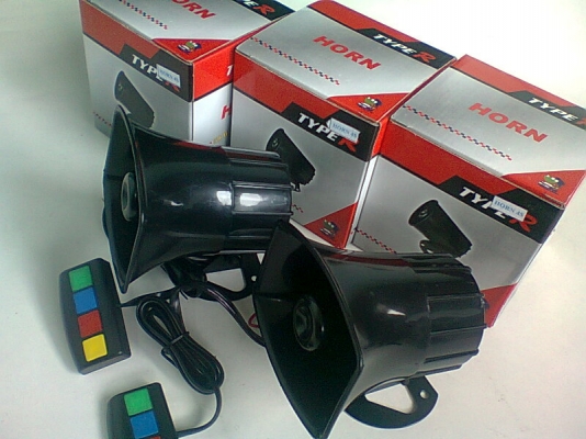 เสียงไซเรนเปลี่ยนได้ 4 เสียงดังมาก