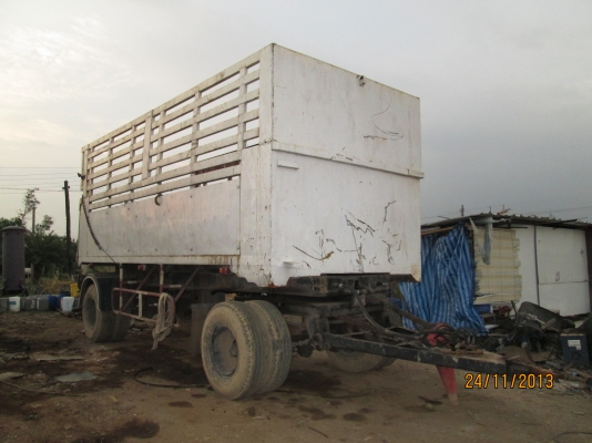 ลูกพ่วงดั้ม2เพลาสภาพพร้อมใช้