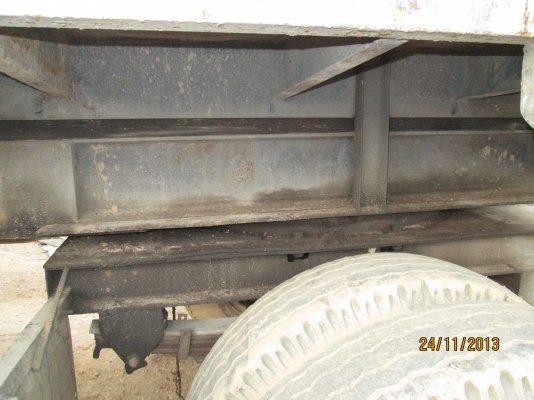 ลูกพ่วงดั้ม2เพลาสภาพพร้อมใช้