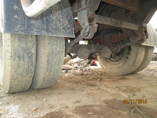 ลูกพ่วงดั้ม2เพลาสภาพพร้อมใช้